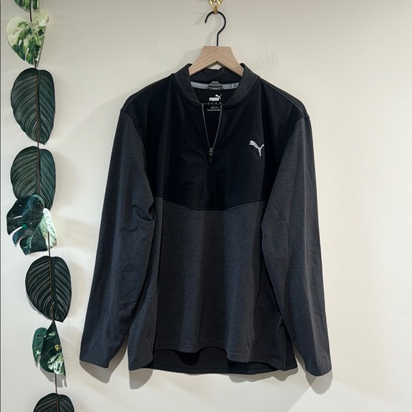 Puma Quarter Zip Sweater L - Picture 1 of 6